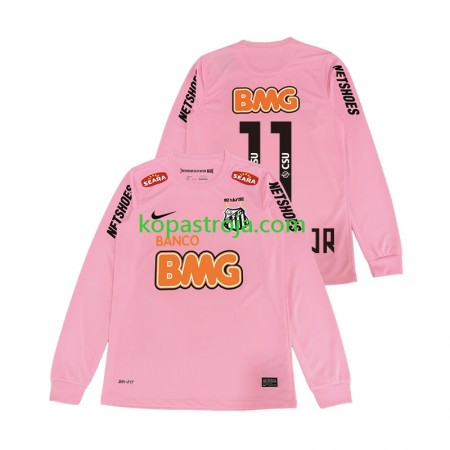 Billiga Fotbollströjor Santos Neymar JR 11 2012 2013 Retro Fjärde tröja Långärmad